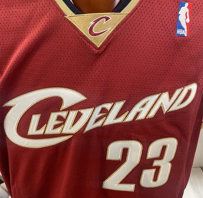 LeBron James Signed Cavaliers Reebok Authentic ROTY Jersey Mint Auto /123 UDA