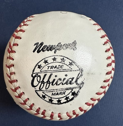 Willie Mays Signed Official Major League Newport Baseball Bintage Autograph SGC