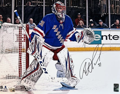 Igor Shesterkin Signed 16x20 Framed Photo NHL Debut Rangers Autograph Fanatics