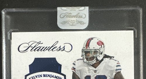 2017 Panini Flawless Kelvin Benjamin Sapphire Gem /15 Buffalo Bills Mint Sealed