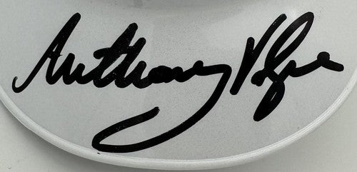 Anthony Volpe Signed Yankees White Rawlings Mini Helmet Rookie Auto Fanatics MLB
