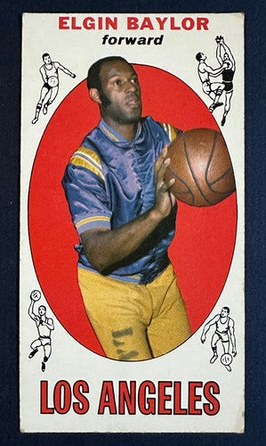 1969-70 Topps Basketball Elgin Baylor #35 Lakers Ex Condition Hof