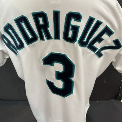 Alex Rodriguez Signed Mariners Russell Authentic Jersey ARod Rookie Auto PSA COA