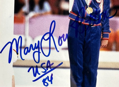 Mary Lou Retton Signed 8x10 Framed Photo Olympics USA 84 Autograph CBM COA