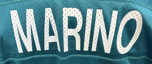 Dan Marino Signed Wilson Vintage Dolphins Authentic On Field Jersey Auto UDA HOF