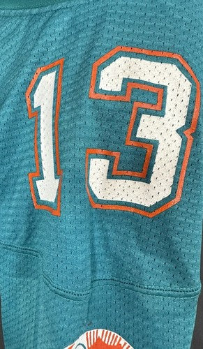 Dan Marino Signed Wilson Vintage Dolphins Authentic On Field Jersey Auto UDA HOF