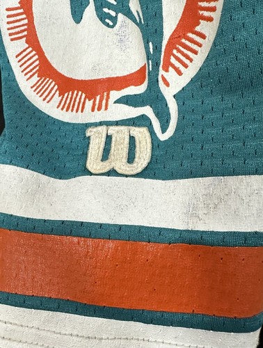 Dan Marino Signed Wilson Vintage Dolphins Authentic On Field Jersey Auto UDA HOF