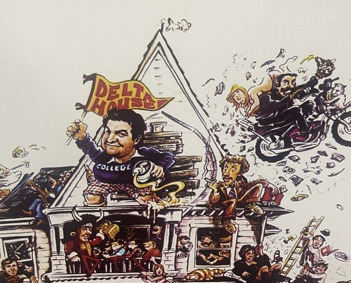 Stephen Furst Signed Animal House Framed Full Movie Poster Flounder Auto Pic COA