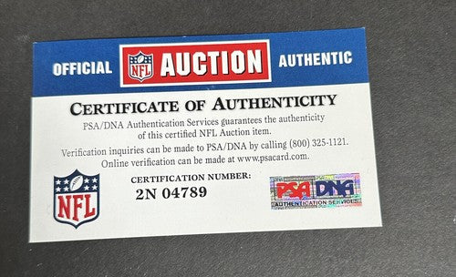 BILL WALSH & Don Shula Signed Nfl Mini Helmet Hof Auto Niners Dolphins Coach Psa