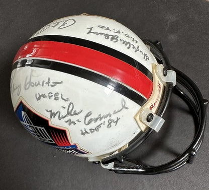 BILL WALSH & Don Shula Signed Nfl Mini Helmet Hof Auto Niners Dolphins Coach Psa