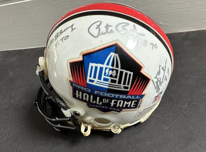BILL WALSH & Don Shula Signed Nfl Mini Helmet Hof Auto Niners Dolphins Coach Psa