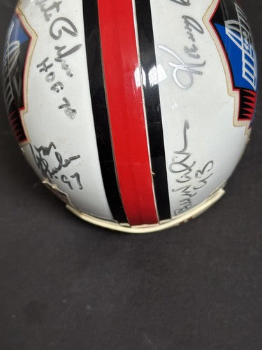 BILL WALSH & Don Shula Signed Nfl Mini Helmet Hof Auto Niners Dolphins Coach Psa
