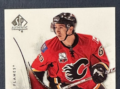 2009-10 SP Authentic MIKAEL BACKLUND Mint AUTO Rookie Future Watch /999 CALGARY