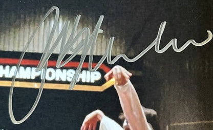 Karate Kid Signed 11x14 Framed Photo Macchio Zanjan Kove 3 Auto Sensei JSA COA