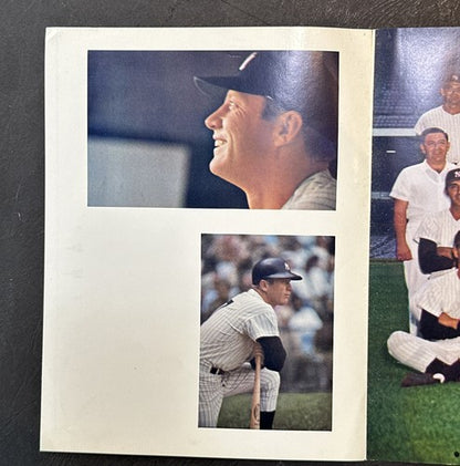 Fan Appreciation Day YANKEE Stadium Sept 21 1968 Fold Out Pamphlet Mickey Mantle