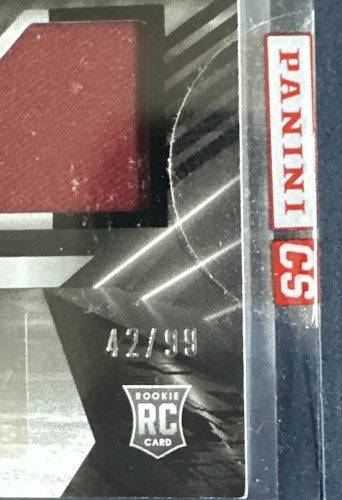 2022 Panini Black Brian Robinson Jr. Rookie Patch RPA /99 Commanders Sealed Mint