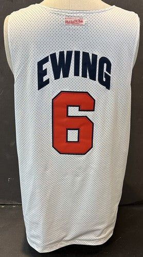 Patrick Ewing Mitchell & Ness Authentic USA Olympic Reversible Jersey #6 Size XL