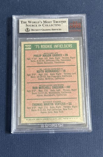 1975 Topps #623 Rookie Keith Hernandez RC Bvg 8.5 Mint + Centered Razor Sharp