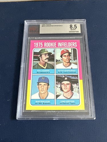 1975 Topps #623 Rookie Keith Hernandez RC Bvg 8.5 Mint + Centered Razor Sharp