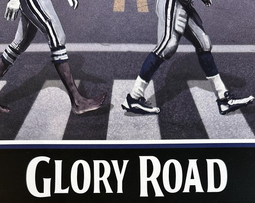 Cowboys Glory Road 16x20 Lithograph Photo Texas Stadium Aikman Smith Irvin Deion