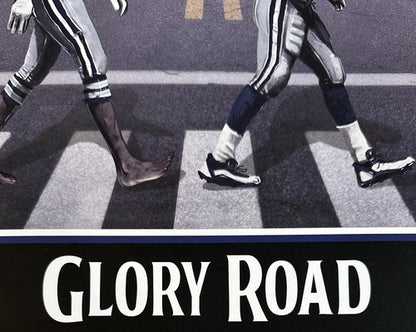 Cowboys Glory Road 16x20 Lithograph Photo Texas Stadium Aikman Smith Irvin Deion