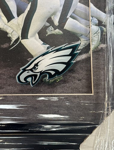 Philadelphia Eagles City of Brotherly Shove 3D Framed Photo Tush Push Hurts #1