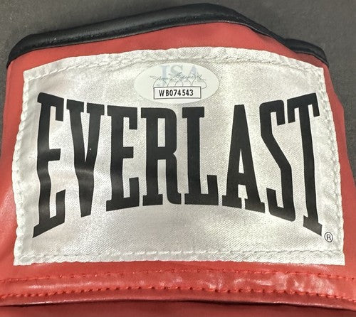 Dolph Lundgren Drago Signed Red Everlast Boxing Glove Rocky IV Autograph JSA COA