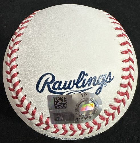 Jeremy Pena Signed 2022 World Series Baseball Rookie Ws Mvp Auto Astros MLB COA