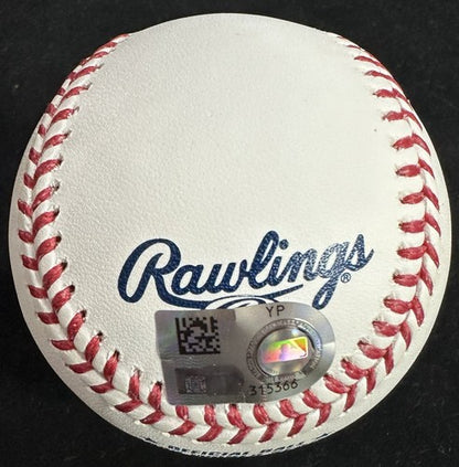 Jeremy Pena Signed 2022 World Series Baseball Rookie Ws Mvp Auto Astros MLB COA