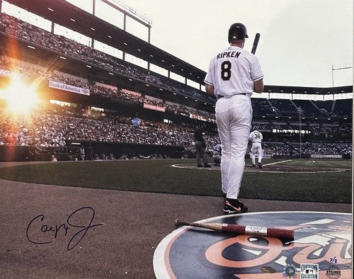 Cal Ripken Jr Signed 16x20 Framed Photo Le/8 Orioles Autograph Steiner MLB COA