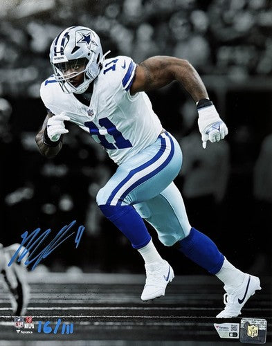 Micah Parsons Signed 11x14 Framed Photo Cowboys LE Mint Autograph Fanatics COA