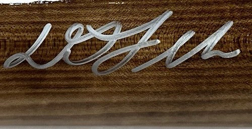 DJ LeMahieu Ny Yankees Signed Marucci Game Model Bat Auto Fanatics & Mlb Coa