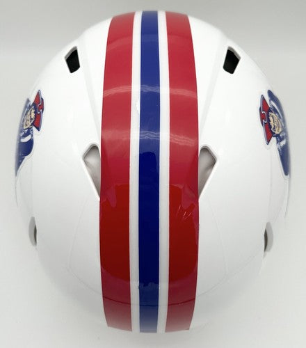 Tom Brady Signed Patriots Riddell Throwback Speed Authentic Helmet Auto Fanatics