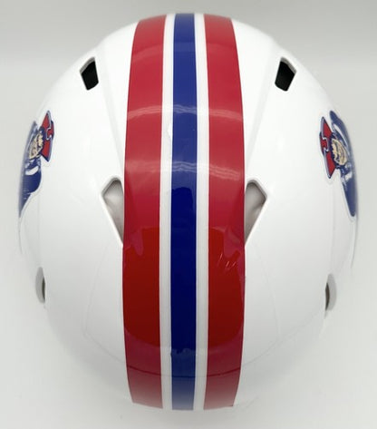Tom Brady Signed Patriots Riddell Throwback Speed Authentic Helmet Auto Fanatics