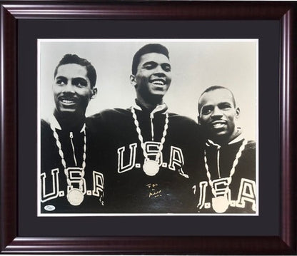 Muhammad Ali Signed 16x20 Framed Photo To Bill 1960 Olympic Gold Auto JSA COA