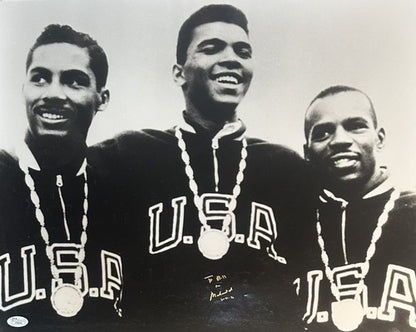 Muhammad Ali Signed 16x20 Framed Photo To Bill 1960 Olympic Gold Auto JSA COA