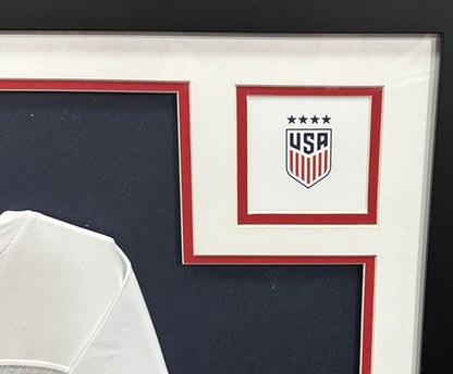 Alex Morgan Womens World Cup Signed USA Soccer Jersey Framed Autograph Steiner