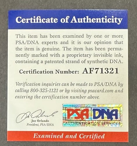 Dwight Gooden Signed Official NL Feeney Ball Mets 1984 Rookie Autograph PSA COA