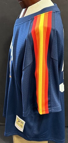 Nolan Ryan Houston Astros Mitchell & Ness 1988 Throwback Jersey #34 SZ 2XL HOF