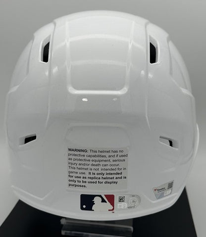 Spencer Jones Signed Yankees Rawlings Mach Pro Full Batting Helmet Auto Fanatics