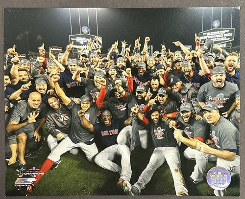 Boston Red Sox 2018 World Series Champions 8x10 Celebration Photo Photofile MLB