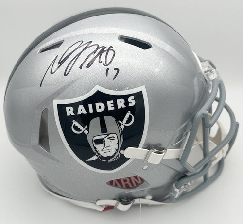 Davante Adams Signed Vegas Raiders Speed Authentic FS Helmet Autograph BAS COA
