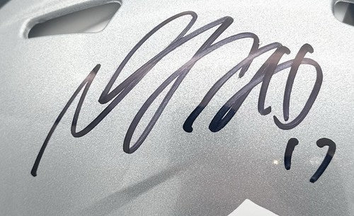Davante Adams Signed Vegas Raiders Speed Authentic FS Helmet Autograph BAS COA