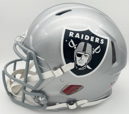 Davante Adams Signed Vegas Raiders Speed Authentic FS Helmet Autograph BAS COA