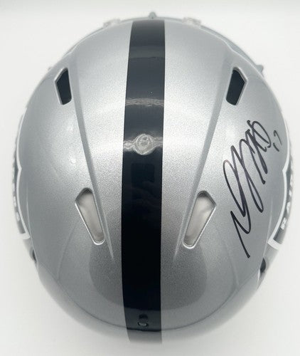 Davante Adams Signed Vegas Raiders Speed Authentic FS Helmet Autograph BAS COA