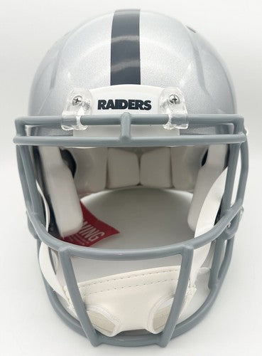 Warren Sapp Signed Raiders Speed Authentic FS Helmet QB Killa Autograph BAS COA