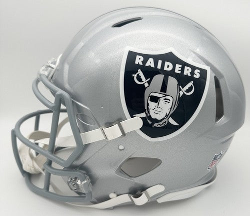Warren Sapp Signed Raiders Speed Authentic FS Helmet QB Killa Autograph BAS COA