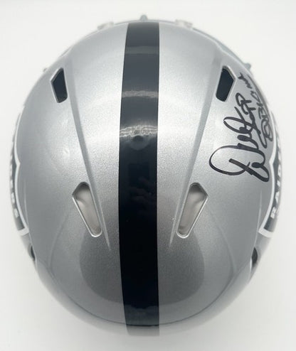 Warren Sapp Signed Raiders Speed Authentic FS Helmet QB Killa Autograph BAS COA