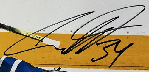 Auston Matthews Signed 16x20 Framed Photo Maple Leafs Autograph Fanatics COA