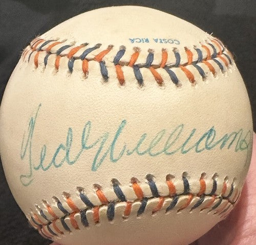 Ted Williams Signed Official 1992 All Star Game Baseball San Diego Auto Psa Loa